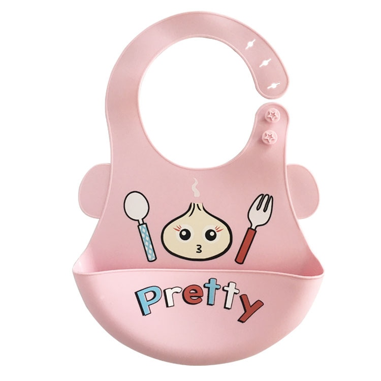 Bib Silicone Feeding Baby Cover